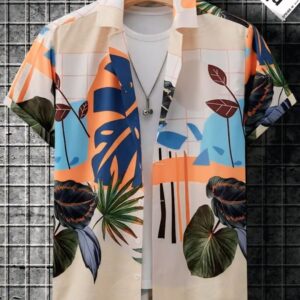 Tropical Printed Shirt for Men | Summer Wear Shirt