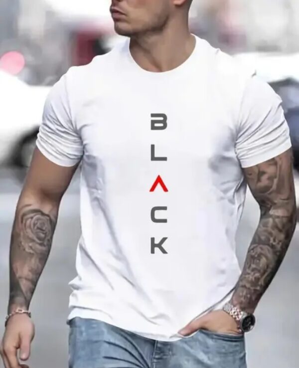 Men Cotton Blend T-Shirt - Image 3
