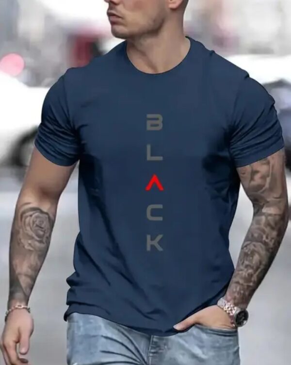 Men Cotton Blend T-Shirt - Image 2