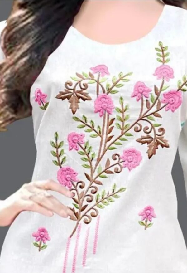 Women Cotton Kurti | Simple Design Girl Kurti - Image 2