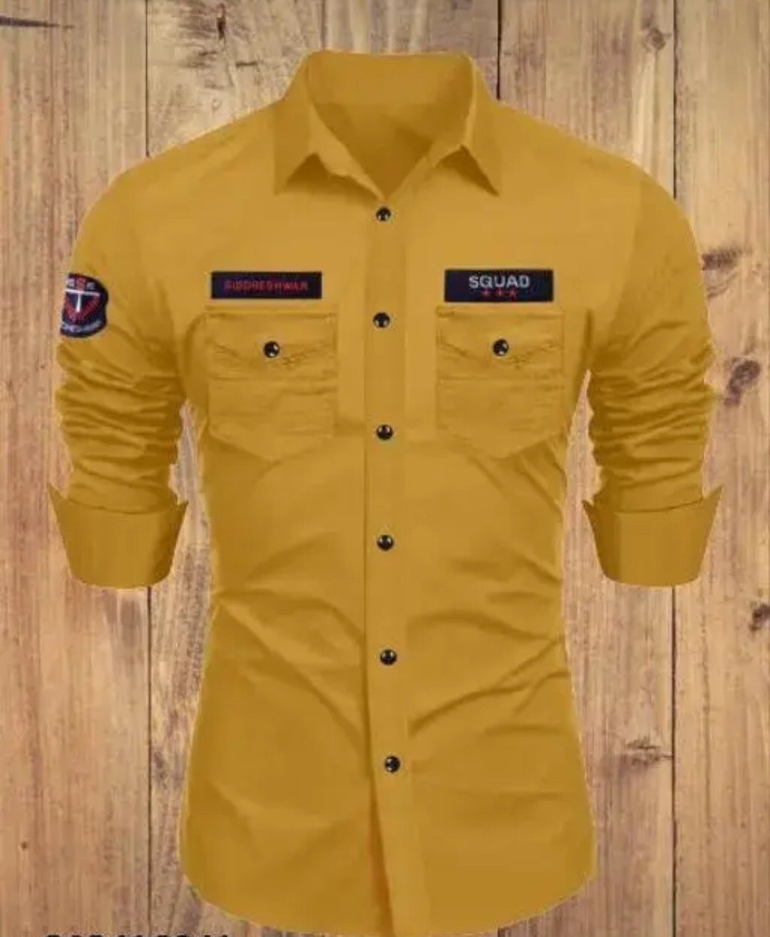 Latest Design Men Cotton Shirt - Image 4