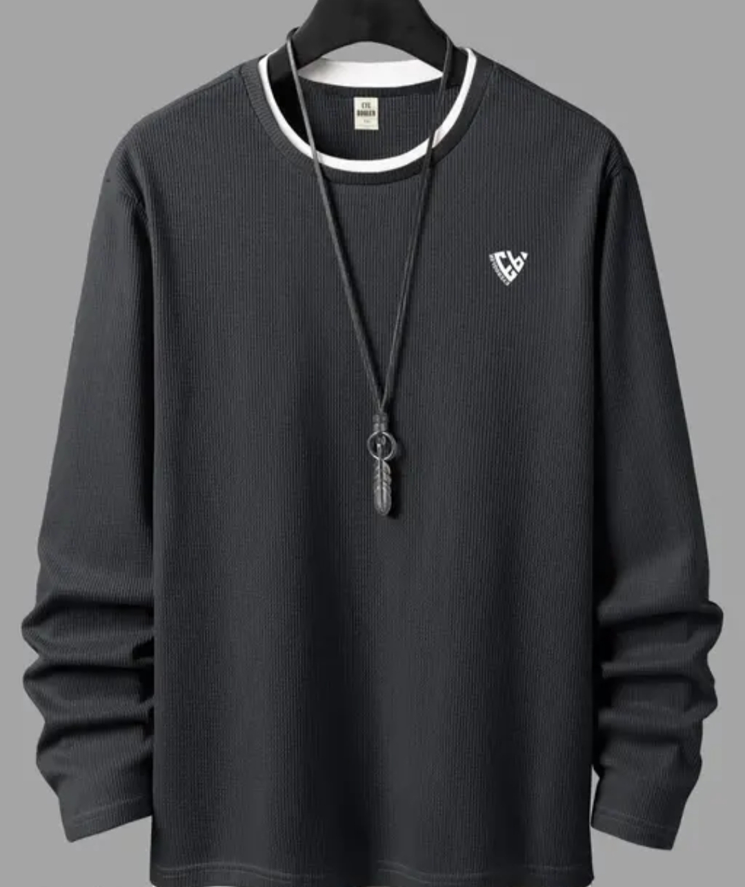 Round Neck Men T-Shirt | Full Sleeves Men T-Shirt