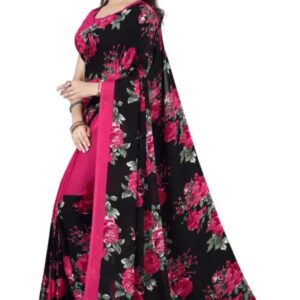 Floral Printed Georgette Saree | Party & Festival Wear